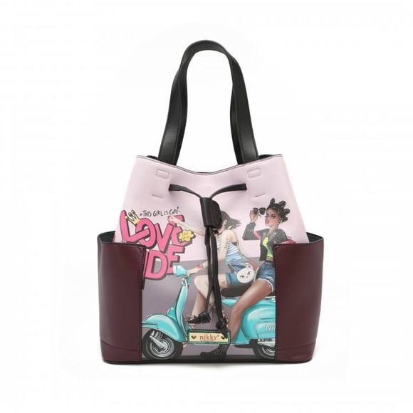 Nikky by Nicole Lee | LOVE RIDE SATCHEL BAG 3PC SET - Picture 2 of 11